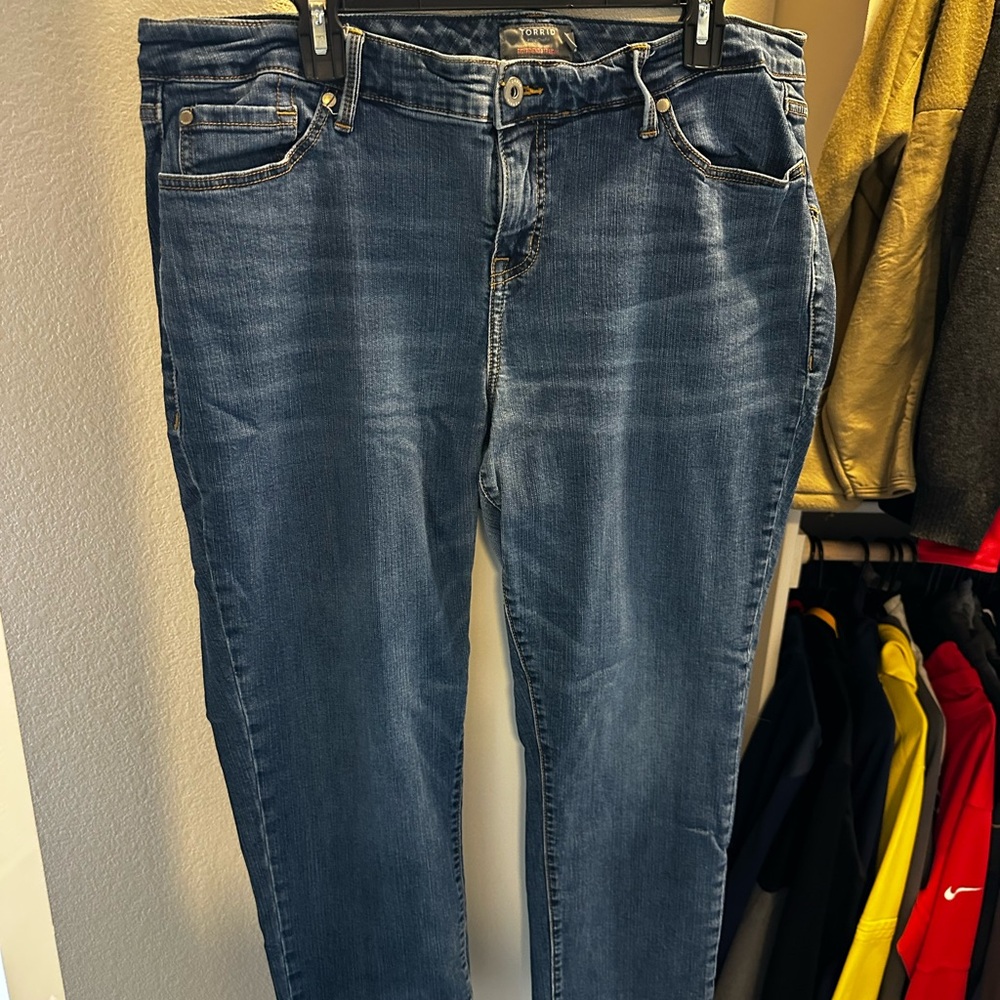 Torrid Women's Classic Blue Skinny Jeans